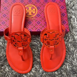 Tory Burch Miller leather Sandals